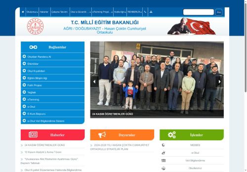 AĞRI / DOĞUBAYAZIT - Hasan Çoktin Cumhuriyet Ortaokulu