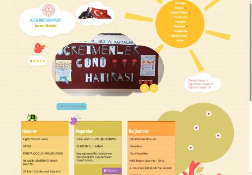 AĞRI / DOĞUBAYAZIT - İncesu İlkokulu