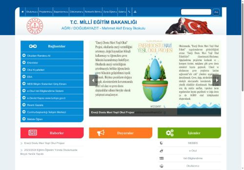 AĞRI / DOĞUBAYAZIT - Mehmet Akif Ersoy İlkokulu