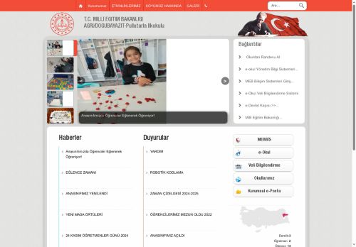 AĞRI / DOĞUBAYAZIT - Pullutarla İlkokulu