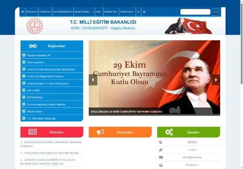 AĞRI / DOĞUBAYAZIT - Sağdıç İlkokulu