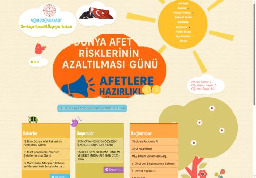 AĞRI / DOĞUBAYAZIT - Somkaya Hüsnü M.Özyeğin İlkokulu