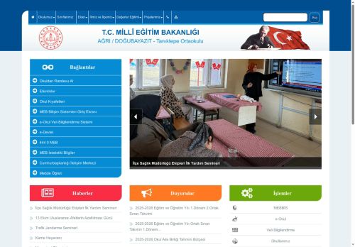 AĞRI / DOĞUBAYAZIT - Tanıktepe Ortaokulu