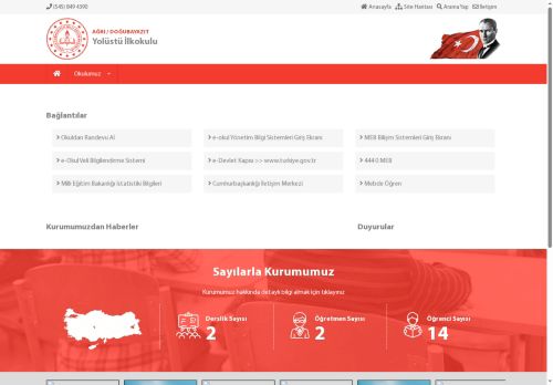 AĞRI / DOĞUBAYAZIT - Yolüstü İlkokulu