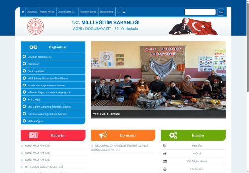 AĞRI / DOĞUBAYAZIT - 75. Yıl İlkokulu