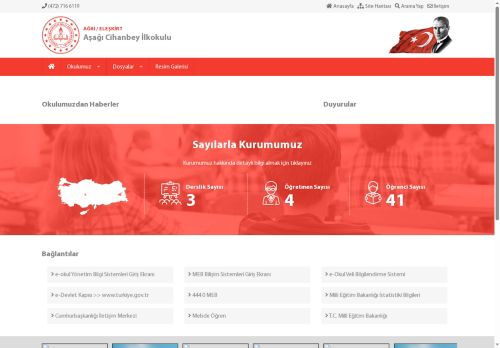 AĞRI / ELEŞKİRT - Aşağı Cihanbey İlkokulu
