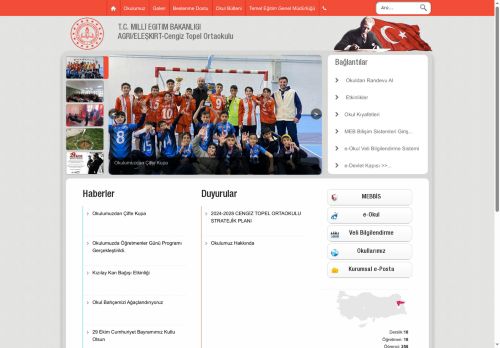 AĞRI / ELEŞKİRT - Cengiz Topel Ortaokulu