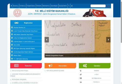 AĞRI / MERKEZ - Şehit Korgeneral İsmail Selen Ortaokulu