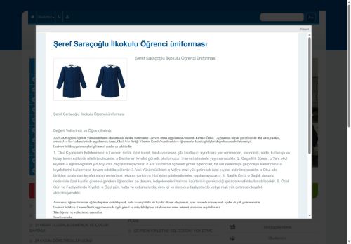 AĞRI / MERKEZ - Şeref Saraçoğlu İlkokulu