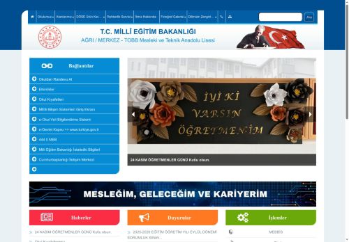 AĞRI / MERKEZ - TOBB Mesleki ve Teknik Anadolu Lisesi