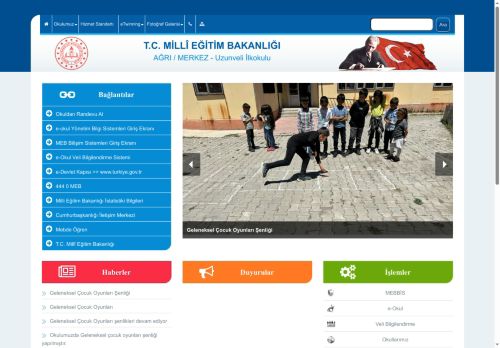 AĞRI / MERKEZ - Uzunveli İlkokulu