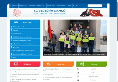 AĞRI / MERKEZ - Yavuz Selim Ortaokulu