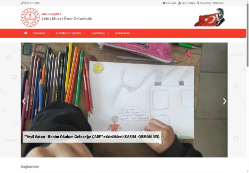 AĞRI / ELEŞKİRT - Şehit Murat Öner Ortaokulu