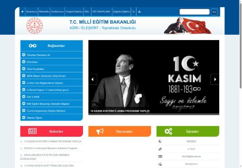 AĞRI / ELEŞKİRT - Toprakkale Ortaokulu