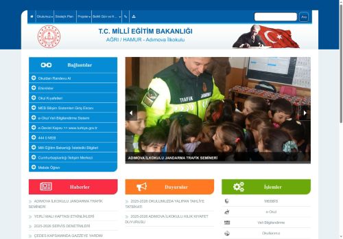 AĞRI / HAMUR - Adımova İlkokulu