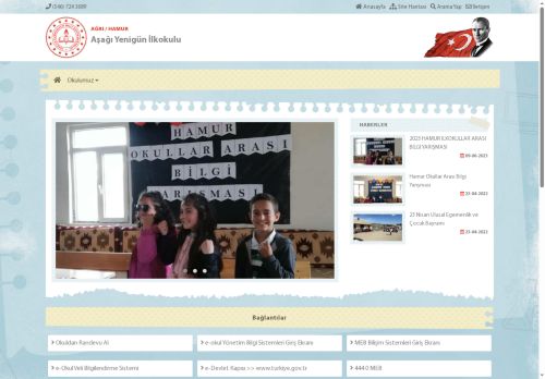 AĞRI / HAMUR - Aşağı Yenigün İlkokulu