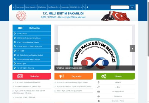 AĞRI / HAMUR - Hamur Halk Eğitimi Merkezi