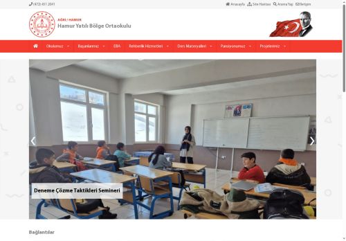 AĞRI / HAMUR - Hamur Yatılı Bölge Ortaokulu