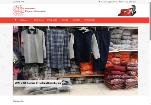 AĞRI / HAMUR - Kaçmaz Ortaokulu