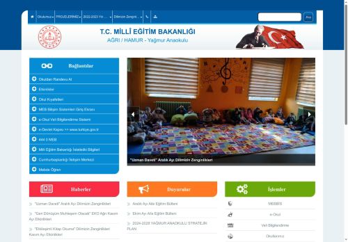 AĞRI / HAMUR - Yağmur Anaokulu