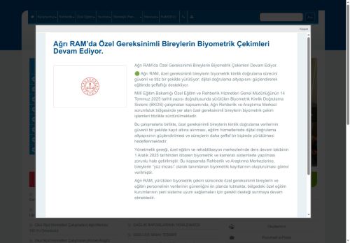 AĞRI / MERKEZ - Ağrı Rehberlik ve Araştırma Merkezi