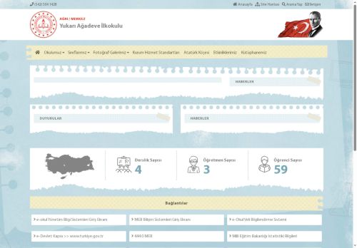 AĞRI / MERKEZ - Yukarı Ağadeve İlkokulu
