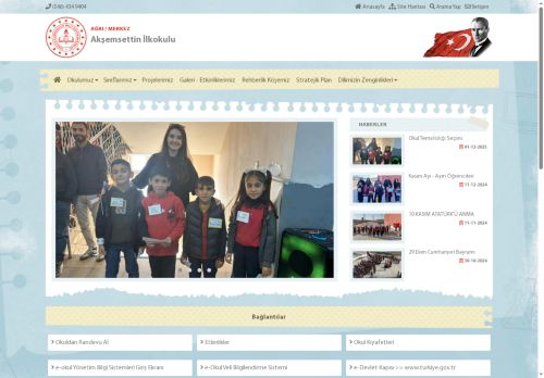 AĞRI / MERKEZ - Akşemsettin İlkokulu