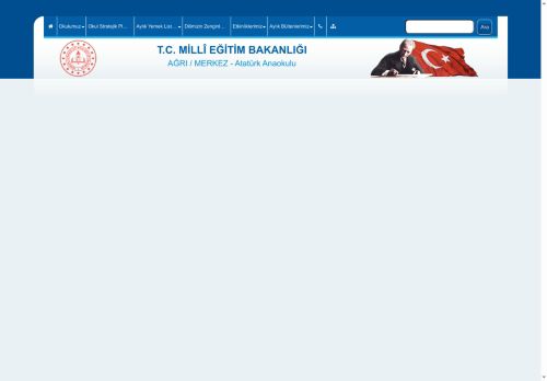 AĞRI / MERKEZ - Atatürk Anaokulu