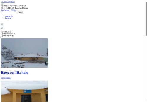 AĞRI / MERKEZ - Başçavuş İlkokulu