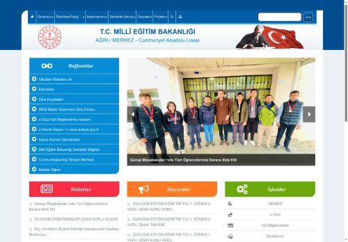 AĞRI / MERKEZ - Cumhuriyet Anadolu Lisesi