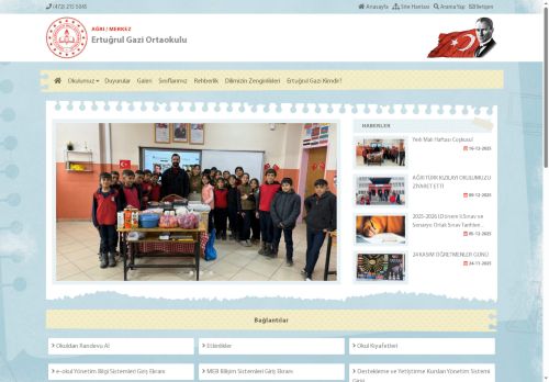 AĞRI / MERKEZ - Ertuğrul Gazi Ortaokulu