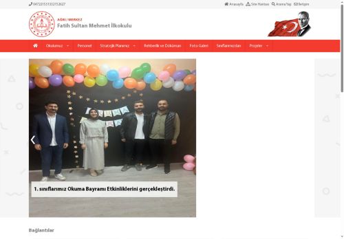 AĞRI / MERKEZ - Fatih Sultan Mehmet İlkokulu