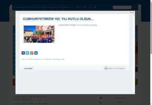 AĞRI / MERKEZ - Hürriyet İlkokulu