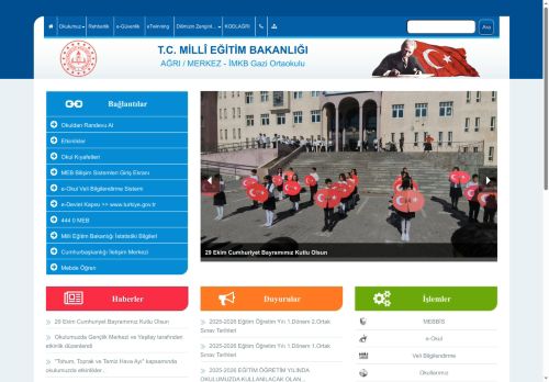 AĞRI / MERKEZ - İMKB Gazi Ortaokulu