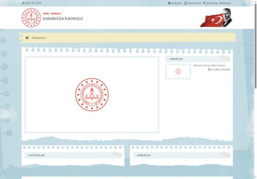 AĞRI / MERKEZ - KARABOĞA İLKOKULU