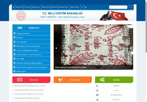 AĞRI / MERKEZ - Naci Gökçe Anadolu Lisesi