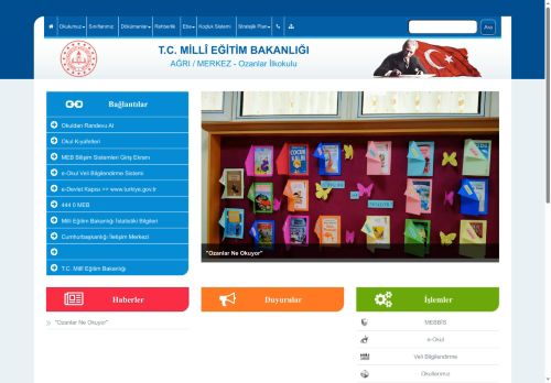 AĞRI / MERKEZ - Ozanlar İlkokulu