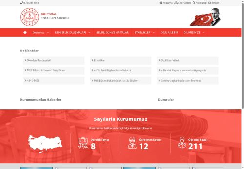 AĞRI / TUTAK - Erdal Ortaokulu