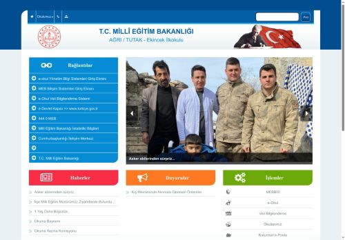 AĞRI / TUTAK - Ekincek İlkokulu