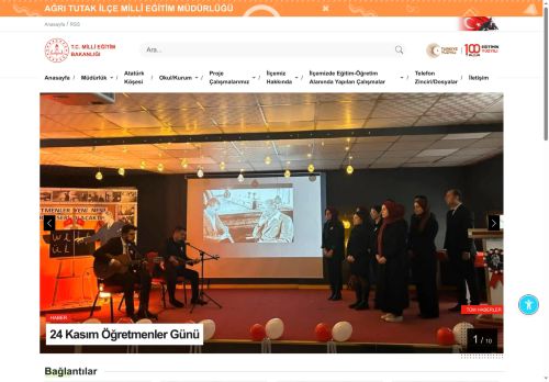 MEB AĞRI - TUTAK İLÇE MİLLÎ EĞİTİM MÜDÜRLÜĞÜ