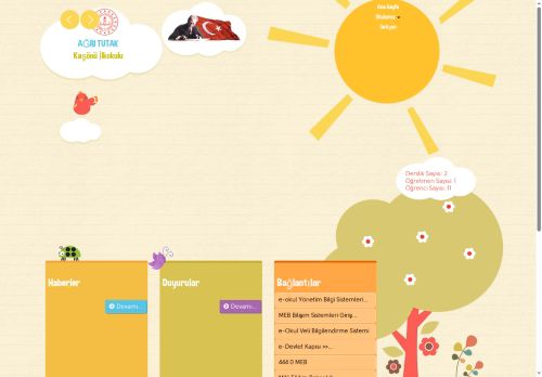 AĞRI / TUTAK - Kaşönü İlkokulu