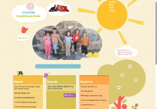 AĞRI / PATNOS - Bozoğlak Çavuşlu İlkokulu