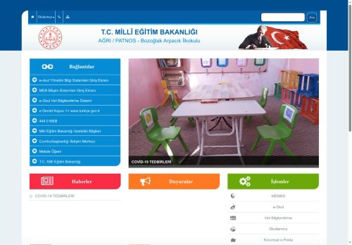 AĞRI / PATNOS - Bozoğlak Arpacık İlkokulu