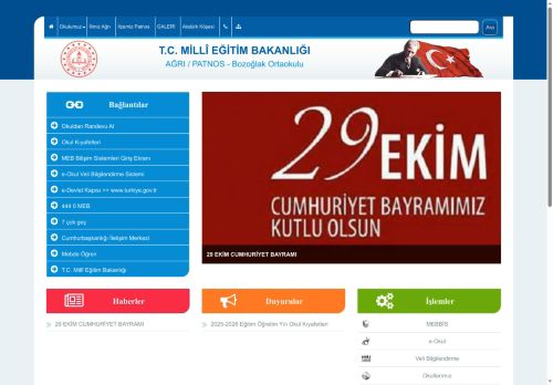 AĞRI / PATNOS - Bozoğlak Ortaokulu