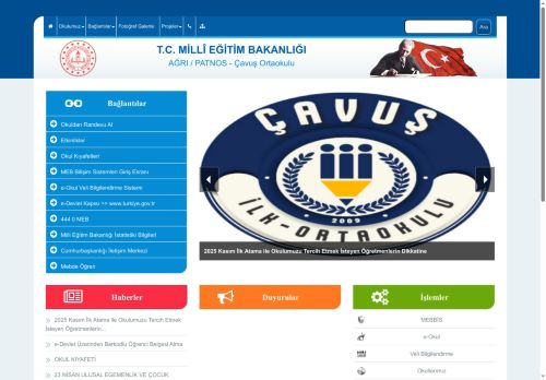 AĞRI / PATNOS - Çavuş Ortaokulu