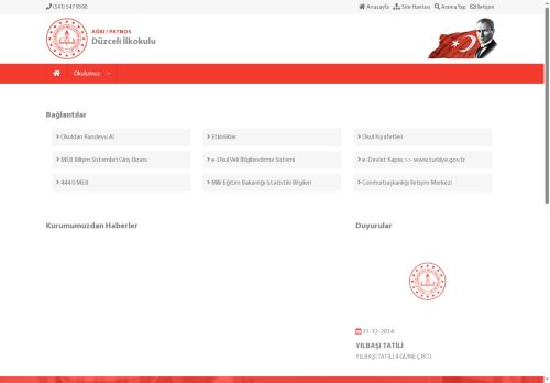 AĞRI / PATNOS - Düzceli İlkokulu