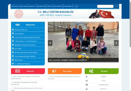 AĞRI / PATNOS - Ergençli Ortaokulu