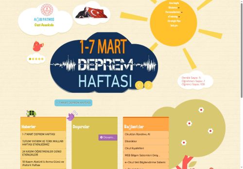 AĞRI / PATNOS - Gazi Anaokulu