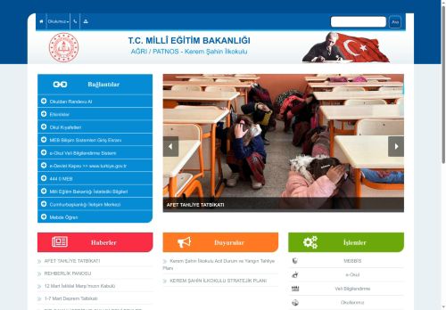 AĞRI / PATNOS - Kerem Şahin İlkokulu