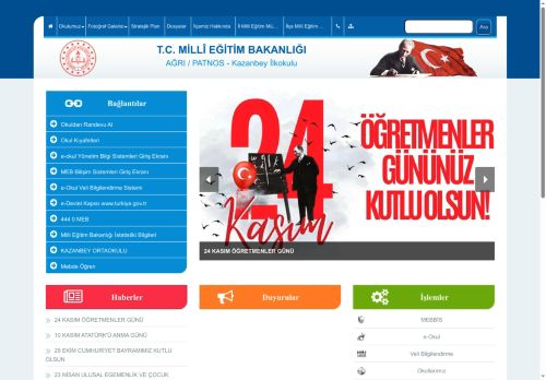 AĞRI / PATNOS - Kazanbey İlkokulu